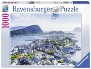 Puzzle - Ravensburger 1000 elements Alesund GXP-632845 - miniaturka - grafika 1