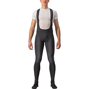 CASTELLI Bardzo szybkie 5 Legginsy Bibtight Black/Electric Lime, L Mężczyźni, Czarny/elektryczny, L - Spodnie rowerowe - miniaturka - grafika 1