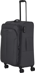Walizka Średnia Poszerzana Travelite Croatia 67 Cm Szara - Walizki - miniaturka - grafika 1