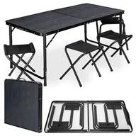 Stoły ogrodowe - Stolik turystyczny OUTDORIUM Trip Czarny - miniaturka - grafika 1