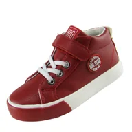 Buty dla dziewczynek - Trampki dziecięce EE374004 BIG STAR czerwone - miniaturka - grafika 1