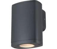 Lampy ogrodowe - Kanlux 38881 - Kinkiet zewnętrzny ZEVI 1xGU10/10W/230V IP54 antracyt - miniaturka - grafika 1