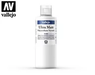 Akcesoria i części modelarskie - Vallejo 27653 Polyurethane Ultra Matt Varnish 200ml - Lakier poliuretanowy ultramatowy - miniaturka - grafika 1