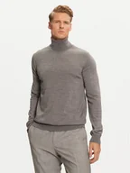Swetry męskie - Hugo Golf San Thomas-M 50474174 Szary Slim Fit - miniaturka - grafika 1