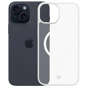 Etui 3MK Colorfull Guardx MagCase do Apple iPhone 15 Biały - Etui i futerały do telefonów - miniaturka - grafika 1