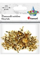 Dekoratorstwo - TITANUM Dekoracje TITANUM dzwonki złote op.30 307938 - miniaturka - grafika 1