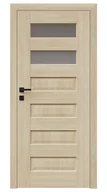 Drzwi wewnętrzne - Dre Drzwi Wewnętrzne Z Szybą Elsa B2 Okleina Dąb Piaskowy - miniaturka - grafika 1