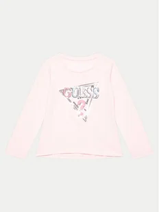Guess Bluzka K4YI11 K6YW4 Różowy Regular Fit - Bluzki damskie - miniaturka - grafika 1