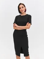 Sukienki - Sukienka damska czarna - SSU4564CA sukienka - TOP SECRET - Odzieżowy sklep internetowy TOP SECRET - miniaturka - grafika 1