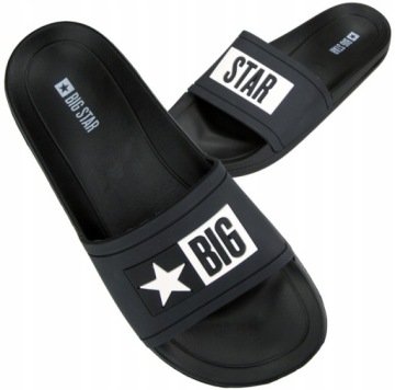 Klapki męskie Basen plaża laczki Big Star kapcie pantofle DD174699 41