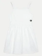 Sukienki i spódniczki dla dziewczynek - Guess Sukienka elegancka J4GK22 WG5N0 Biały Regular Fit - miniaturka - grafika 1