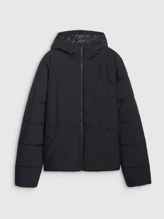 4F Kurtka pikowana w kolorze czarnym - Kurtki męskie - miniaturka - grafika 1