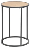 Ławy i stoliki kawowe - Sea stolik kawowy dąb, metal czarny. - miniaturka - grafika 1