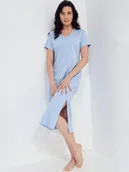 Piżamy ciążowe - Koszulka 113  Jasny Niebieski (Rozmiar M) - miniaturka - grafika 1