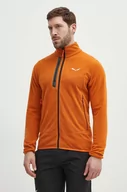Bluzy męskie - Salewa bluza sportowa Paganella kolor pomarańczowy wzorzysta - miniaturka - grafika 1