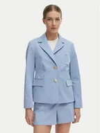 Marynarki i żakiety damskie - Tommy Hilfiger Marynarka WW0WW47179 Niebieski Slim Fit - miniaturka - grafika 1