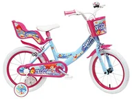 Rowery - DENVER 16" Sea Life Ref. 2495, rower dziecięcy, jasnoniebieski/Fuxia/biały - miniaturka - grafika 1