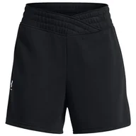 Spodnie sportowe damskie - Szorty damskie Under Armour Rival Terry Short Rozmiar: S / Kolor: czarny - miniaturka - grafika 1