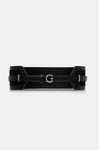 Guess pasek GIULLY damski kolor czarny BW9179 P4480 - Paski - miniaturka - grafika 1