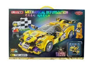 Klocki TECHNIC konstrukcyjne zabawki dla dzieci - Samochód ROBOT no.77001 - 405 el. - Klocki Klocki TECHNIC konstrukcyjne zabawki dla dzieci - Samochód ROBOT no.77001 - 405 el. - Klocki - miniaturka - grafika 1