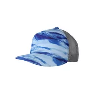 Czapki i chusty sportowe męskie - Czapka z daszkiem składana Buff Pack Trucker Cap Sehn Blue - miniaturka - grafika 1