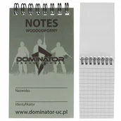 Notesy i bloczki - Dominator Notatnik Wodoodporny 7,5 Cm X 13 Cm - miniaturka - grafika 1