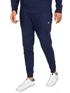 Spodenki męskie - Tommy Jeans męskie spodnie dresowe TJM Slim Fit, Ciemna granatowa, XL - miniaturka - grafika 1