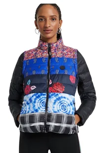 Kurtka damska Desigual Copenhagen przejściowa czarna bezrękawnik-XS - Kurtki damskie Kurtka damska Desigual Copenhagen przejściowa czarna bezrękawnik-XS - Kurtki damskie - miniaturka - grafika 1