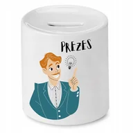 Skarbonki - Skarbonka Dla Plastyka na Urodziny na Prezent z Nadrukiem ze Zdjęciem + Opakowanie na prezent (wzór 02) - miniaturka - grafika 1