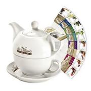 Herbata - Sir Williams Zestaw prezentowy Royal, dzbanek + 8 herbat 25 g - miniaturka - grafika 1