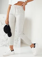 Spodnie damskie - Spodnie damskie dresowe MILA szare Dstreet UY1825-XL/XXL - miniaturka - grafika 1