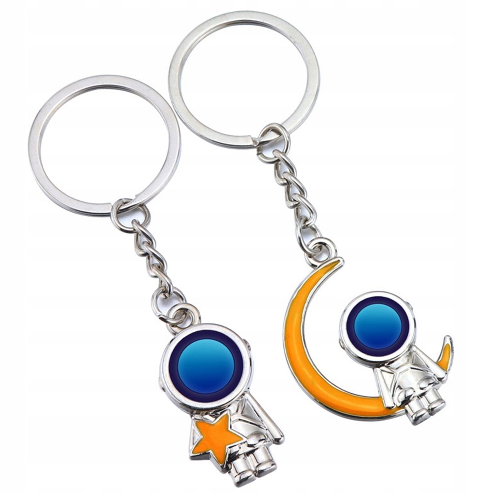 1 Para Astronauci Brelok Zabawny Kosmonauta Breloczek Brelok Do Kluczy Plecak Torba D