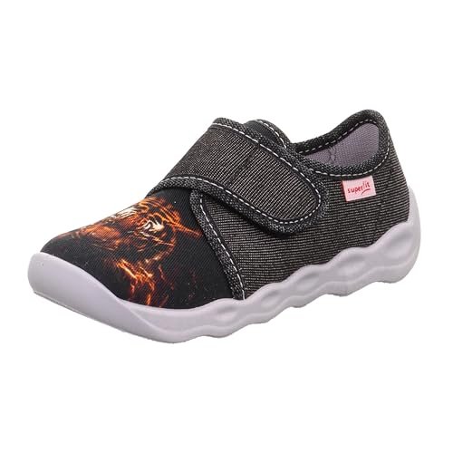 Superfit Chłopięce kapcie Bubble, Szary 0010, 23 EU