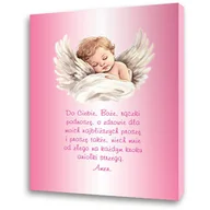 Ikony i obrazy sakralne - Obraz na płótnie modlitwa do Ciebie Boże - miniaturka - grafika 1