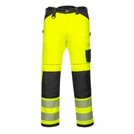 Odzież robocza - Portwest Portwest PW340 Spodnie Robocze Ostrzegawcze PW3, Żółty/Czarny, Regularny, Rozmiar 32 PW340YBR32 - miniaturka - grafika 1