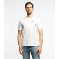 Koszulki męskie - Armani Exchange T-shirt | Regular Fit - miniaturka - grafika 1