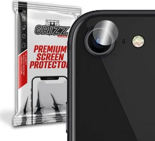 GrizzGlass Szkło hybrydowe na aparat Grizz Apple iPhone SE 2020 - Szkła hartowane na telefon - miniaturka - grafika 1