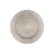 Tace i patery - Taca dekoracyjna 33 x 33 x 1,5 cm złoty - miniaturka - grafika 1