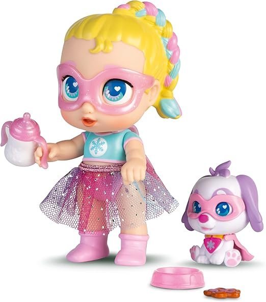 Mini Lalka Regi Super Cute Little Babies 12cm z pieskiem