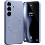 Etui i futerały do telefonów - Etui MERCURY Semi-Silicone MagSafe do Samsung Galaxy S25 Lawendowy - miniaturka - grafika 1