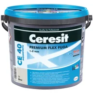 Fugi - Ceresit Fuga elastyczna CE 40 Color Perfect silver 5 kg - miniaturka - grafika 1