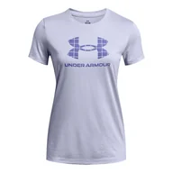 Koszulki i topy damskie - Damska Koszulka z krótkim rękawem UNDER ARMOUR UA TECH BL HD SS 1383091-539 – Fioletowy - miniaturka - grafika 1