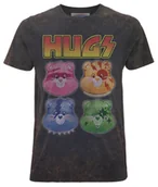 Koszulki męskie - Koszulka Care Bears Hugs Washed Black-S - miniaturka - grafika 1