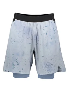 Reebok Szorty funkcyjne "Strength" w kolorze szarym - Spodenki męskie - miniaturka - grafika 1