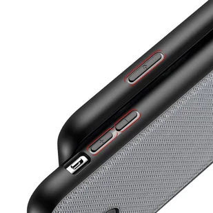 Dux Ducis Fino etui pokrowiec pokryty nylonowym materiałem iPhone 11 Pro Max szary - Etui i futerały do telefonów - miniaturka - grafika 6