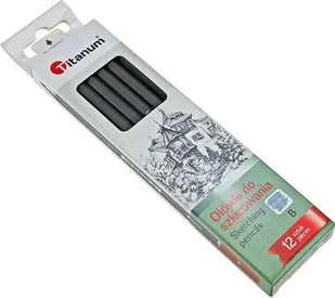 Ołówki do szkicowania B 12szt - Ołówki - miniaturka - grafika 1