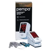 Pulsoksymetry napalcowe - PEMPA Pulsoksymetr napalcowy PEMPA OXY 100 + termometr elektroniczny Microlife MT600 GRATIS ! |  OD 199 PLN! - miniaturka - grafika 1