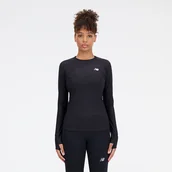 Koszulki i topy damskie - Koszulka damska New Balance WT33282BK  czarna - miniaturka - grafika 1