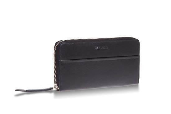 Portfel damski Valentini Black & Red Diamond 866 czarny