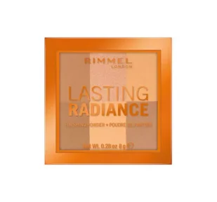 Rimmel Lasting Radiance Puder 002 Honey 8g - Pudry do twarzy - miniaturka - grafika 1
